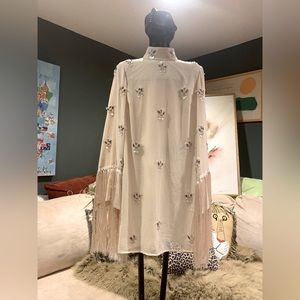 ‘Asos’ Pink ruffled bedazzled dress 💋💋